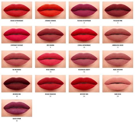 ysl lipstick the slim 21|YSL lipstick color chart.